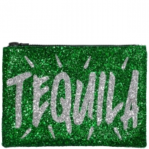 Tequila Glitter Clutch Bag
